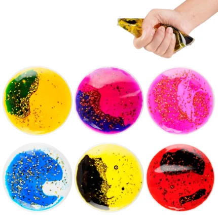 Stress relief squeeze toy for adults, quiet desk fidget for focus