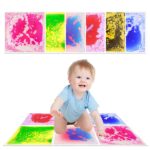 Sensory calm-down tiles in a classroom calm corner for focus and relaxation