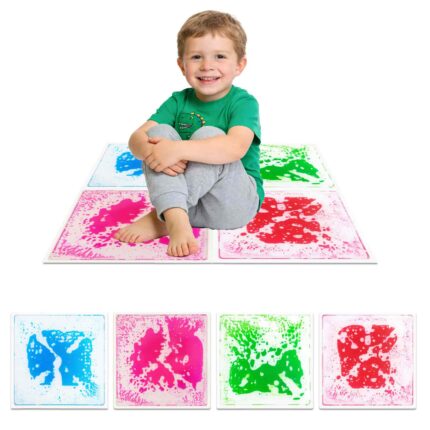 Kids Sensory Toys sensory pads liquid visual sensory tiles