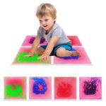liquid sensory pads，visual sensory tiles，sensory tile baby