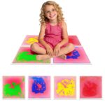 Water Sensory Mat Kids, Soft Liquid Tactile Pad for Calming Sensory Play