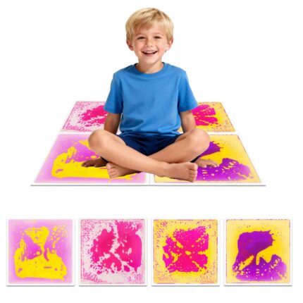 Color Tiles Sensory, Visual Tactile Floor Pads，Kids’ Sensory Play